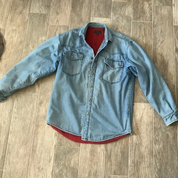 MOTLEY CRUE Oversized vintage Roper fleece lined jacket